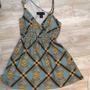 Kardashian asymmetric dress